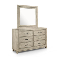 ASHLAND MIRROR-RUSTIC WHITE