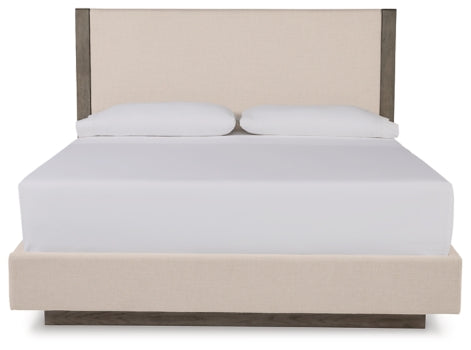 Anibecca King Upholstered Bed