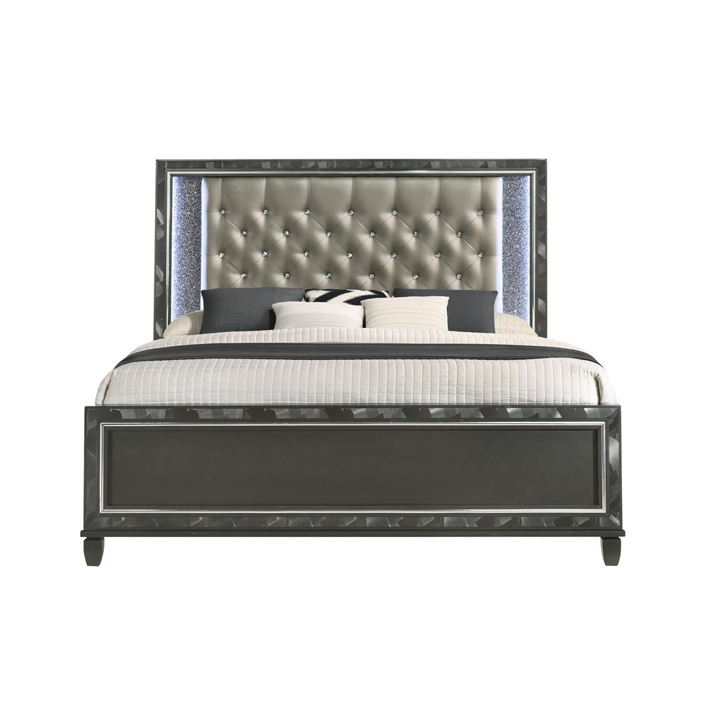 RADIANCE 6/6-6/0 K FOOTBOARD & SLATS-BLACK PEARL