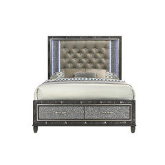 RADIANCE 6/6-6/0 K STORAGE FOOTBOARD & SLATS-BLACK PEARL