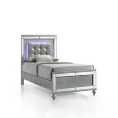 VALENTINO 3/3 T FOOTBOARD & SLATS - SILVER