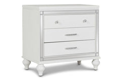 VALENTINO NIGHTSTAND-WHITE