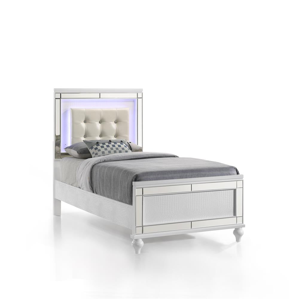 VALENTINO 3/3 T FOOTBOARD & SLATS - WHITE