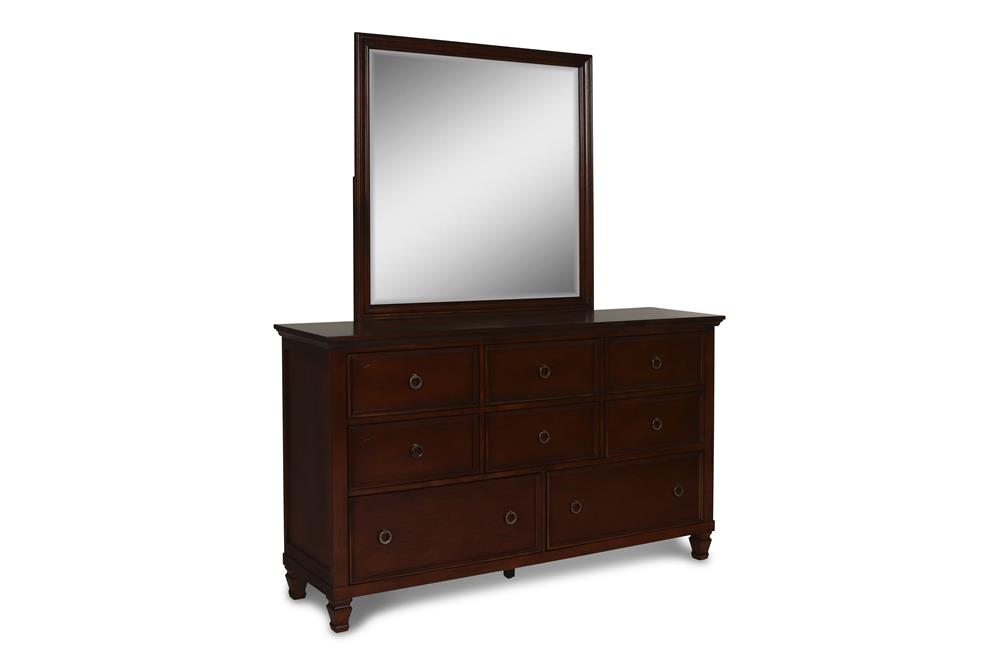 TAMARACK MIRROR- BRN CHERRY