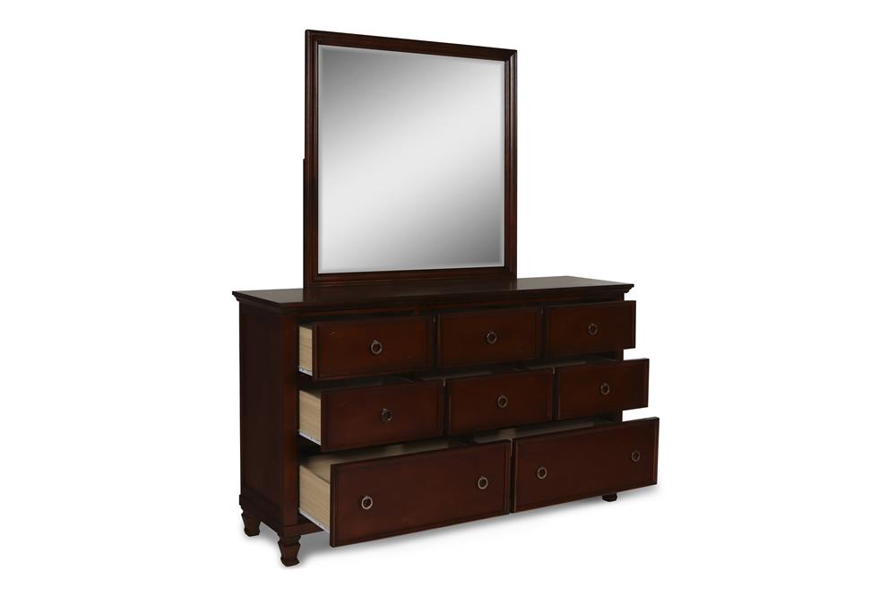 TAMARACK MIRROR- BRN CHERRY