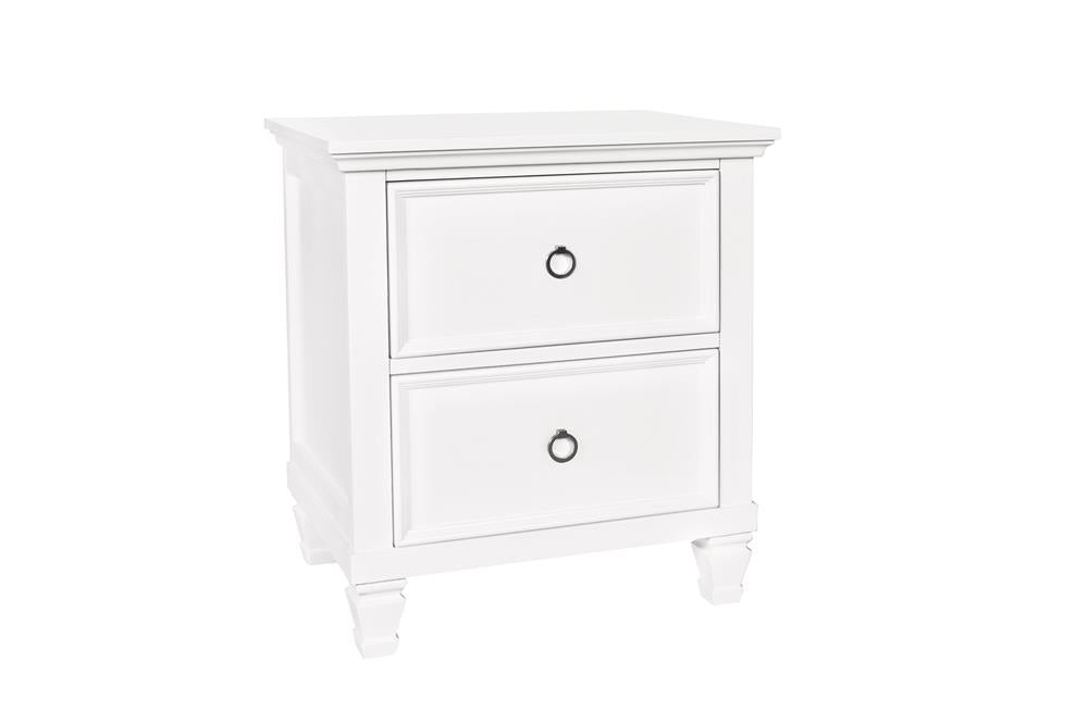 TAMARACK NIGHTSTAND- WHITE