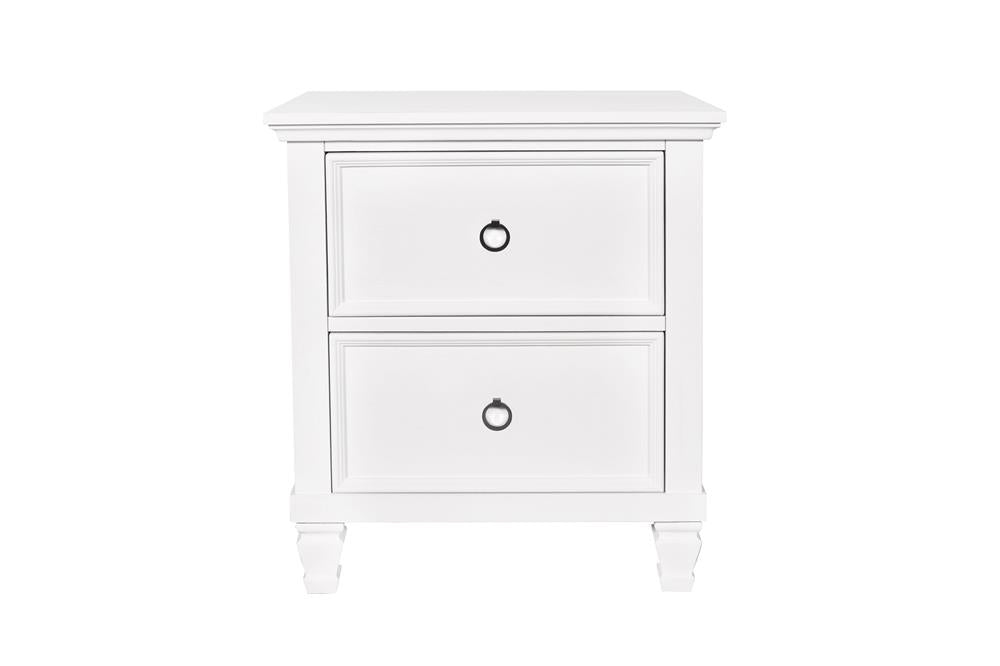 TAMARACK NIGHTSTAND- WHITE