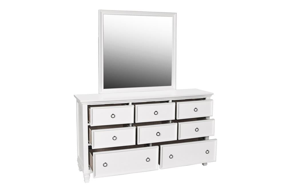 TAMARACK DRESSER- WHITE