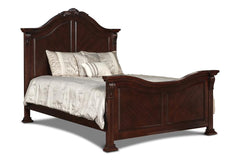 EMILIE 6''6"/6''0 EK/WK HEADBOARD- TUDOR BROWN