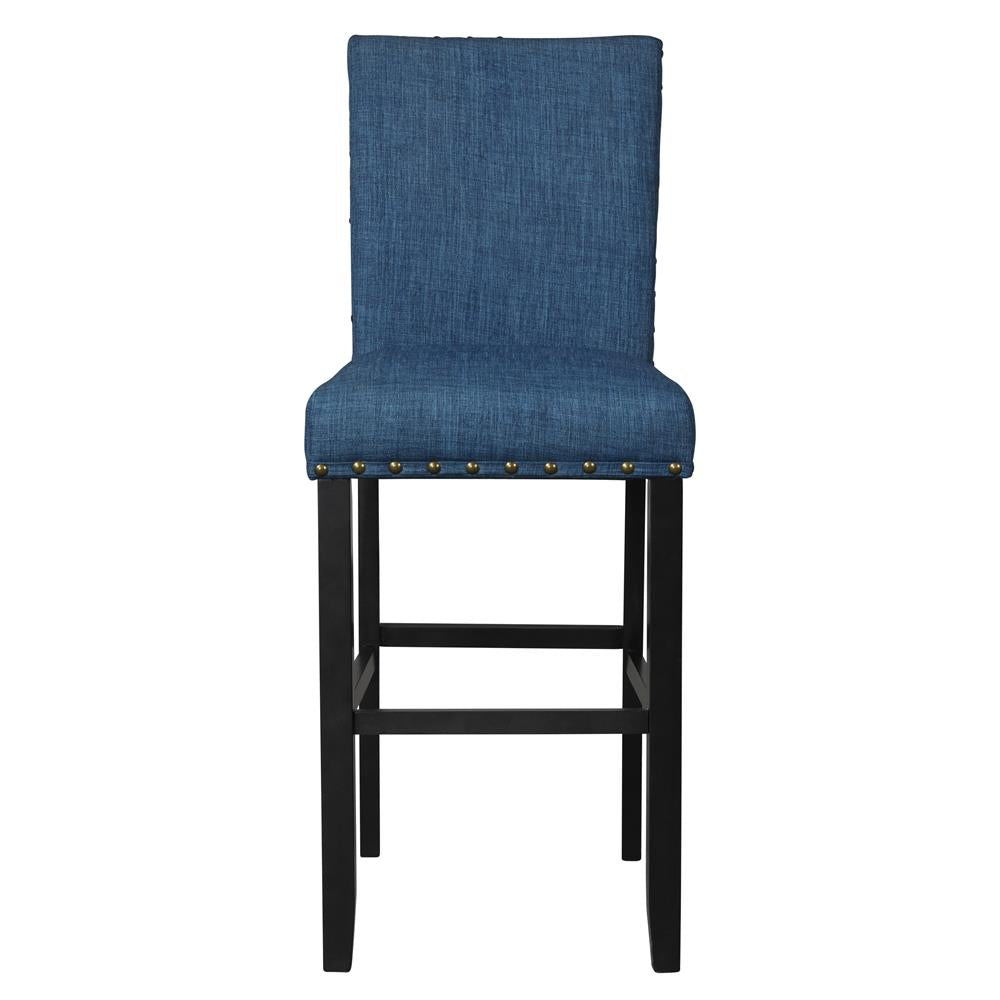 CRISPIN MARINE BLUE  BAR CHAIR- (2 /Ctn)