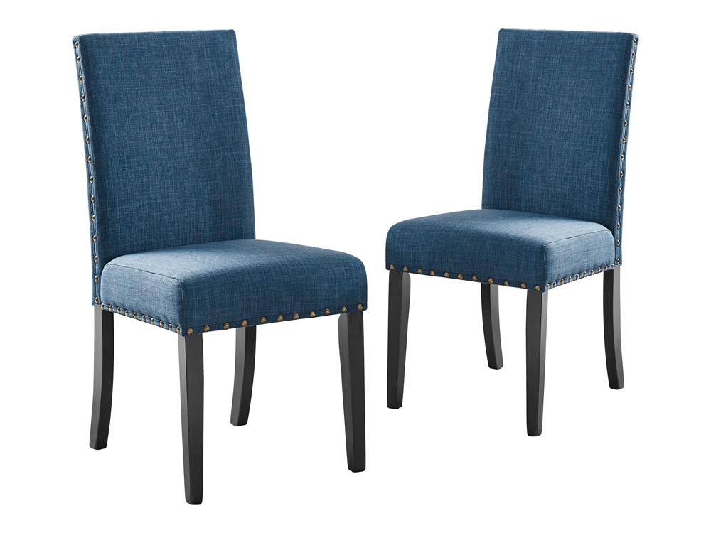 CRISPIN MARINE BLUE DINING CHAIR- (2/Ctn)