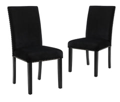 CELESTE DINING CHAIR-BLACK