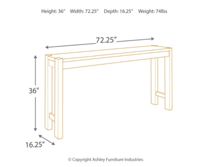 Torjin Counter Height Dining Table and 2 Barstools