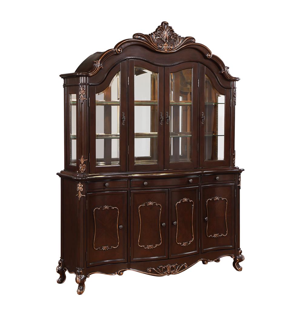 CONSTANTINE CHINA CABINET TOP-CHERRY