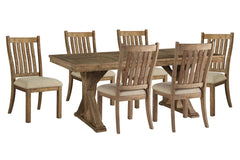 Grindleburg Dining Table and 6 Chairs - PKG002245