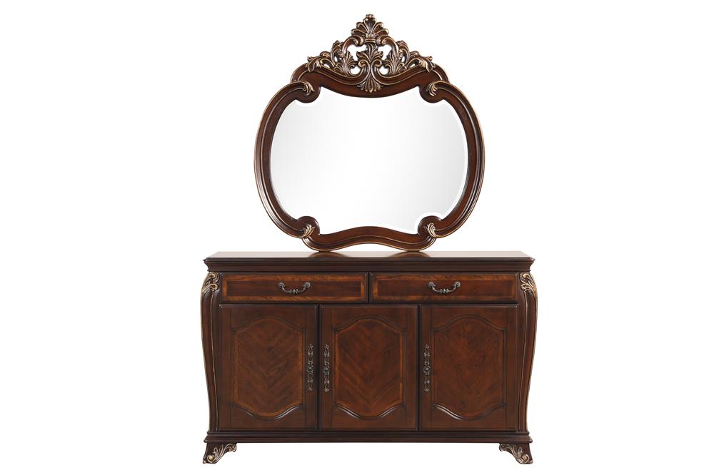 MONTECITO BUFFET MIRROR-CHERRY