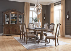 Charmond Dining Table and 6 Chairs with Storage - PKG002290