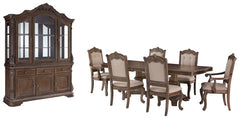 Charmond Dining Table and 6 Chairs with Storage - PKG002289