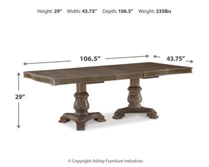 Charmond Dining Table and 6 Chairs - PKG002286