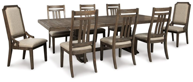 Wyndahl Dining Table and 8 Chairs - PKG002294