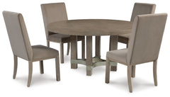 Chrestner Dining Table and 4 Chairs - PKG013365