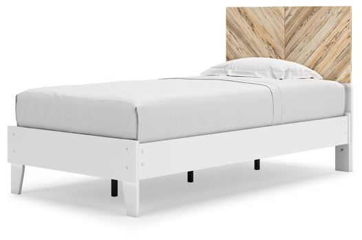 Piperton Twin Panel Platform Bed