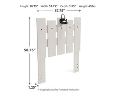 Vaibryn Full Panel Headboard