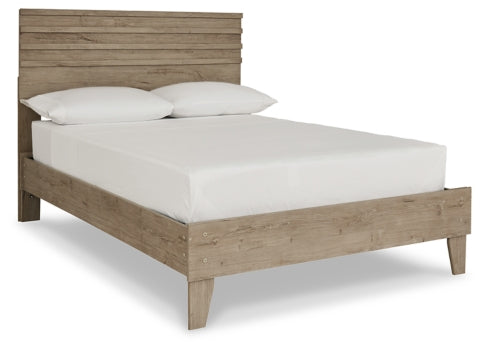 Oliah Queen Panel Platform Bed