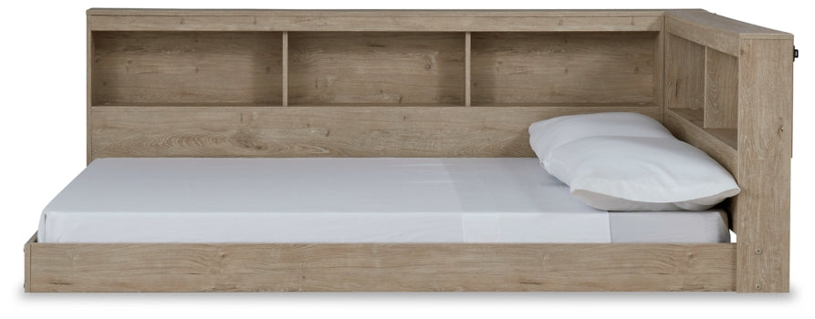 Oliah Twin Bookcase Storage Bed