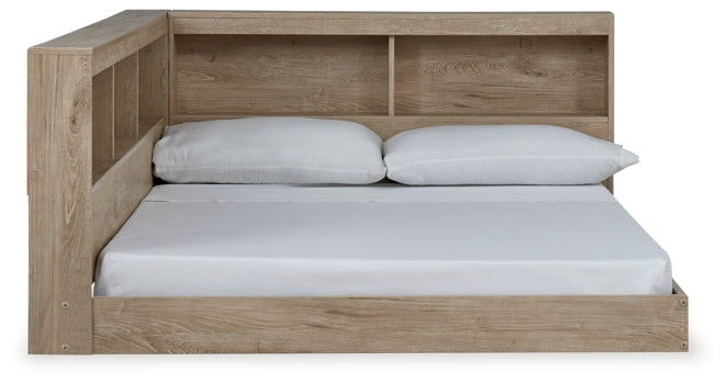 Oliah Twin Bookcase Storage Bed