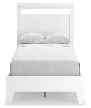 Flannia Twin Panel Bed