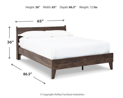 Calverson Queen Panel Platform Bed