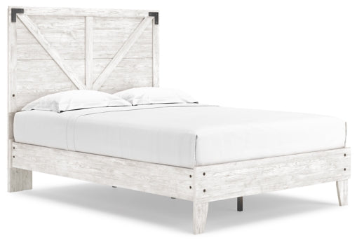 Shawburn Queen Crossbuck Panel Platform Bed