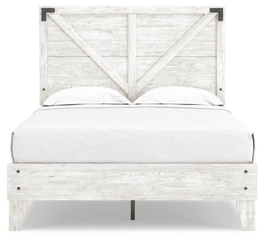 Shawburn Queen Crossbuck Panel Platform Bed