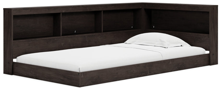 Piperton Twin Bookcase Storage Bed