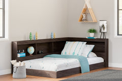 Piperton Twin Bookcase Storage Bed