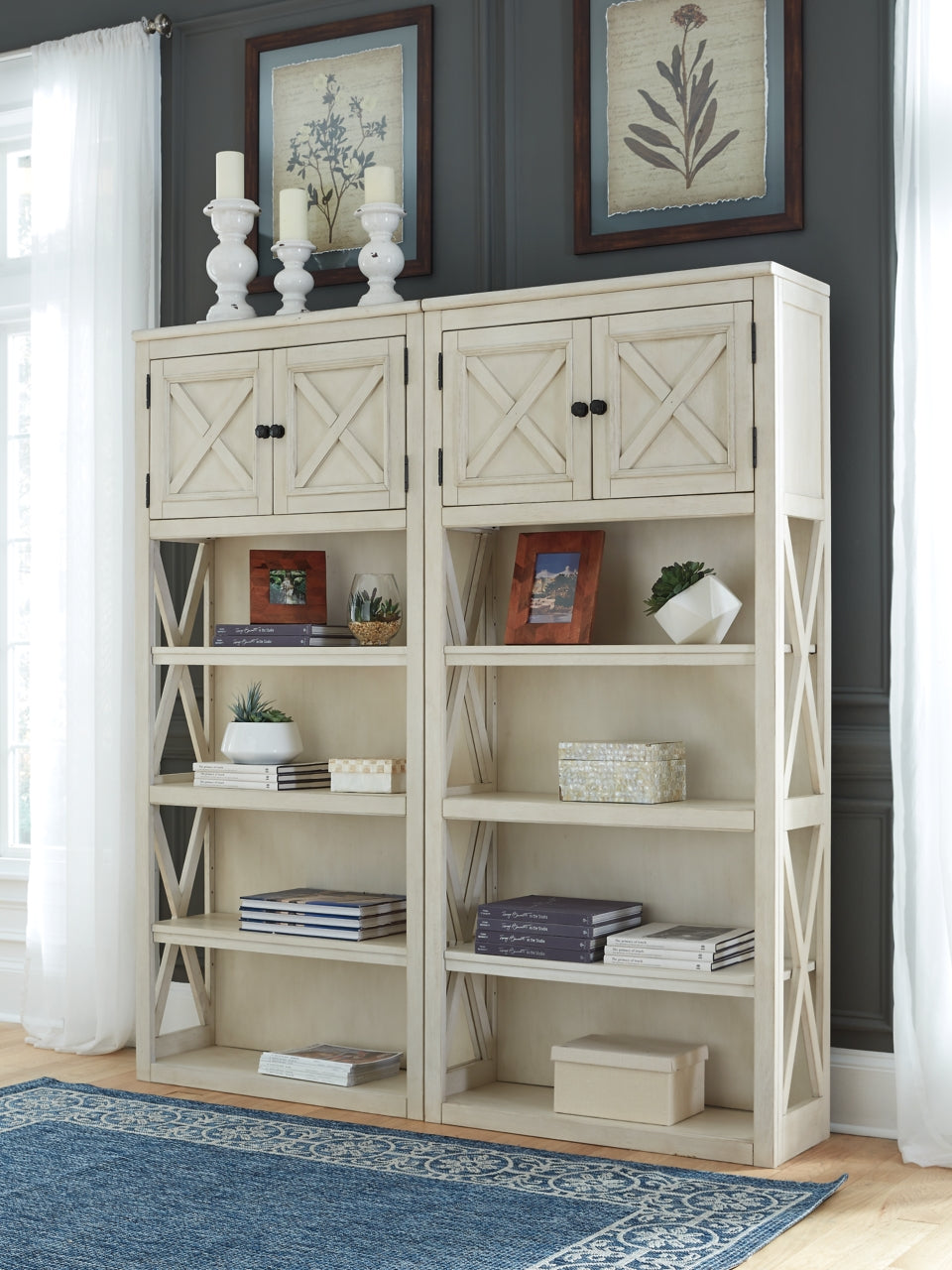 Bolanburg 75" Bookcase - The Bargain Furniture