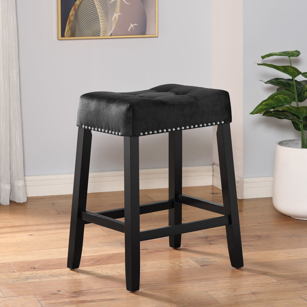 LENNON SADDLE COUNTER BAR STOOL 24