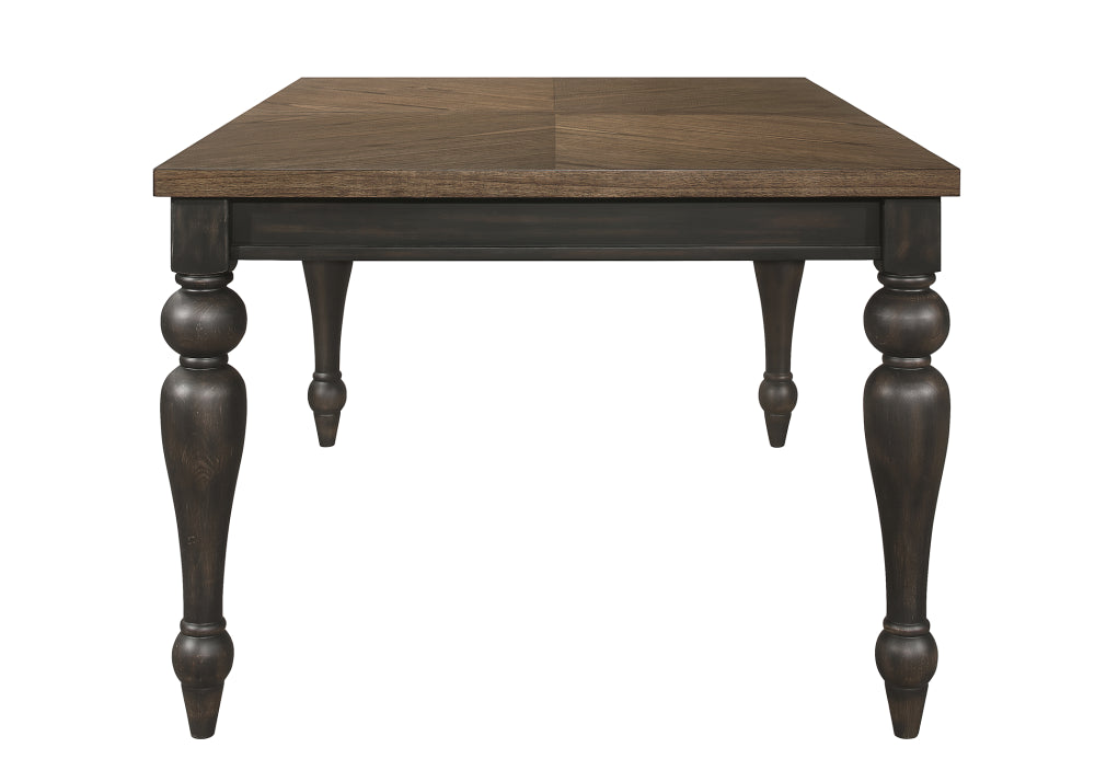 HILARA DINING TABLE (18  LEAF)