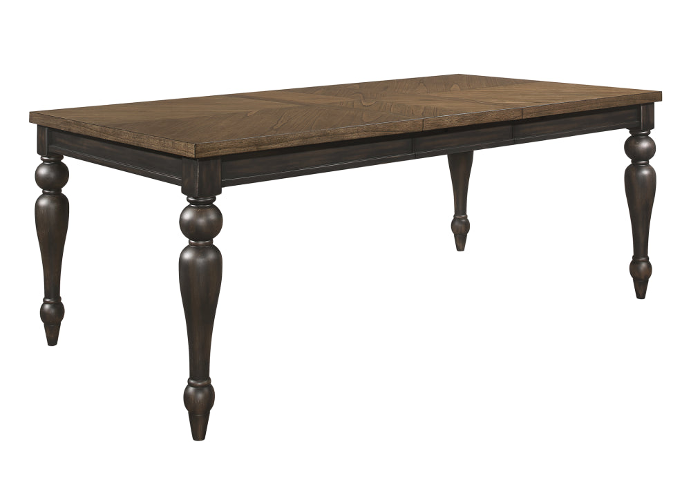 HILARA DINING TABLE (18  LEAF)