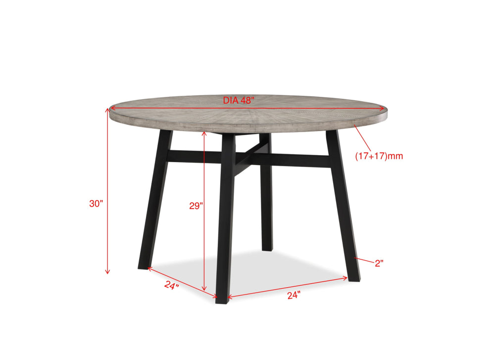 MATHIS ROUND DINING TABLE