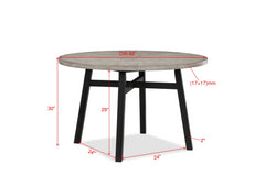 MATHIS ROUND DINING TABLE