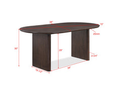 CULLEN OVAL DINING TABLE