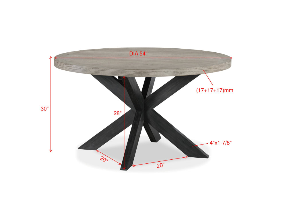 STEVENS ROUND DINING TABLE