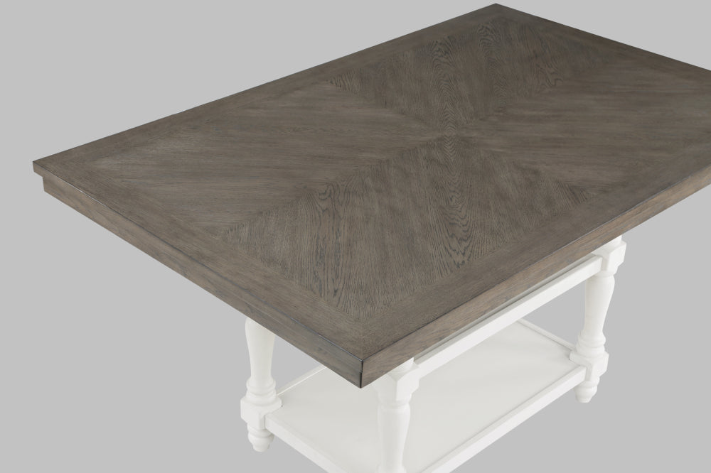 LANGLEY CTR HT TABLE CHALK GREY