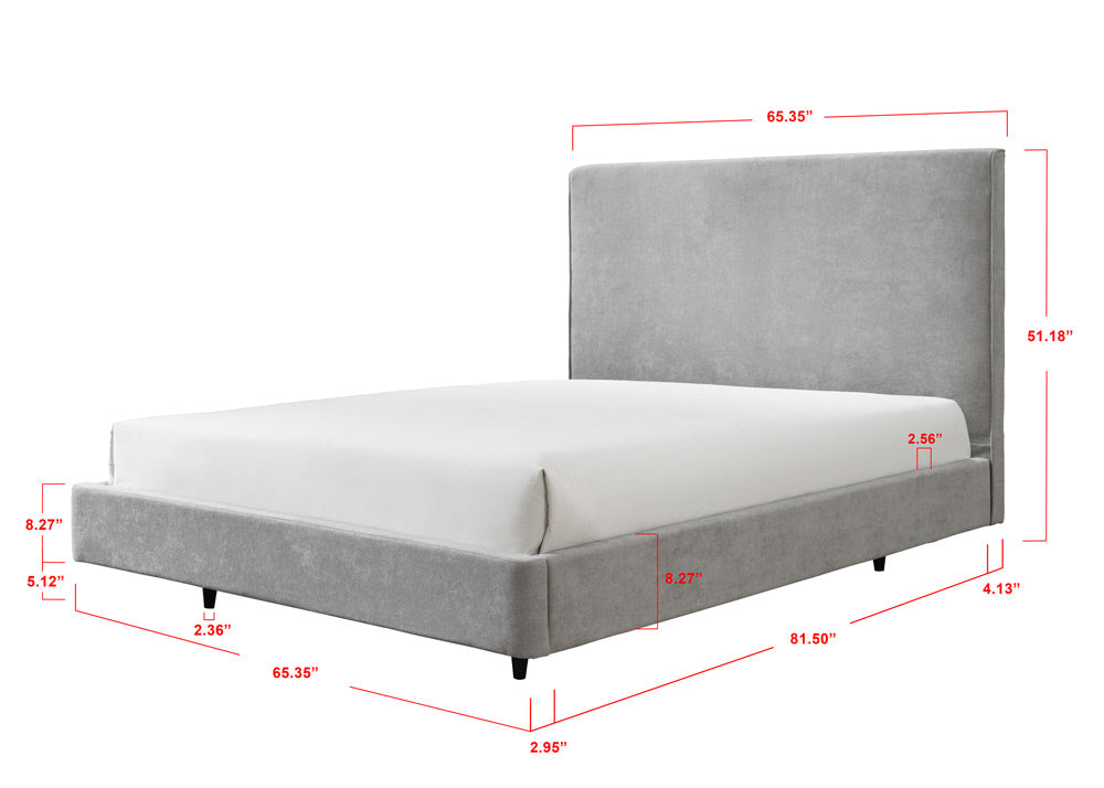 NIRVANA KING HEADBOARD, NIRVANA KING FOOTBOARD, NIRVANA KING/ RAIL