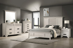 SARTER QN HEADBOARD/FOOTBOARD-WHITE, SARTER /QUEEN RAIL - WHITE