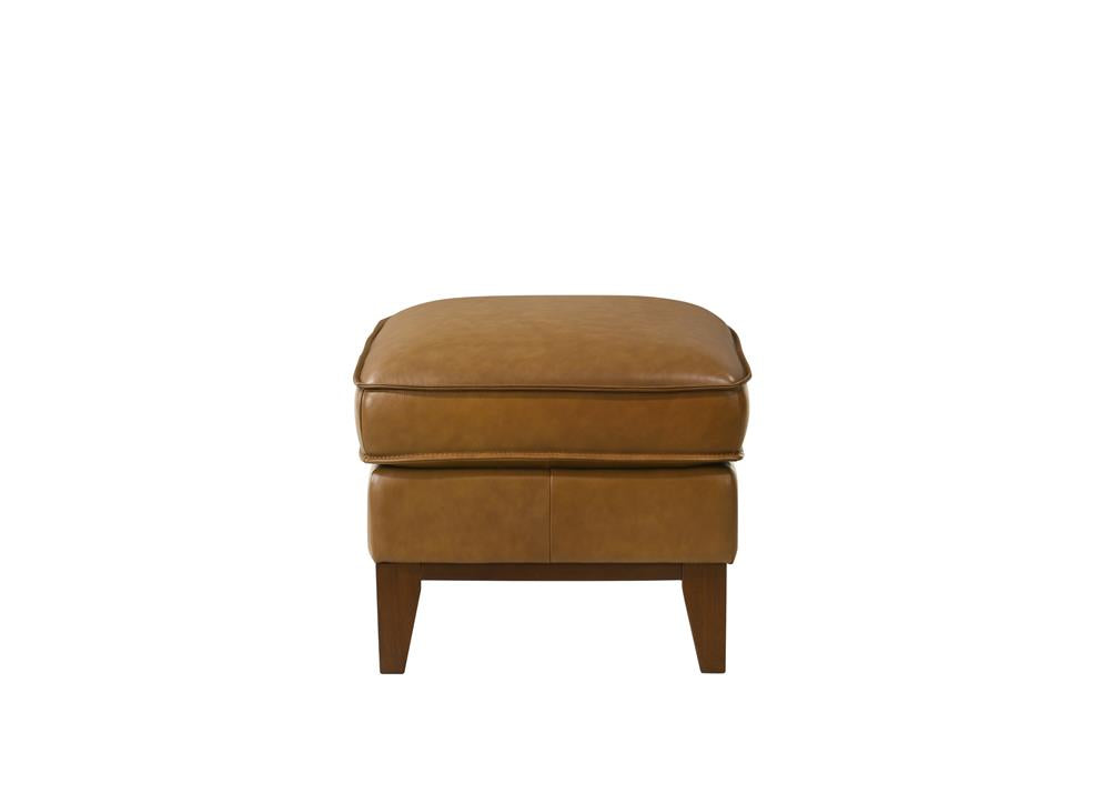 CASPAR OTTOMAN-CARAMEL