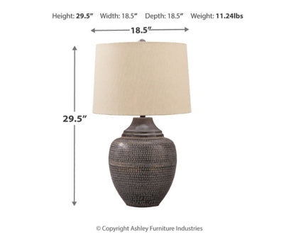 Olinger Table Lamp - The Bargain Furniture