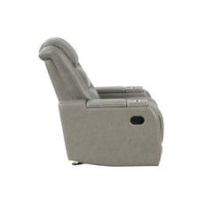 BRECKENRIDGE GLIDER RECLINER-LT GRAY